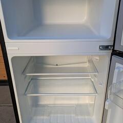 2ドア冷蔵庫 87リットル オーヤマ PRC-B092D-B

の画像