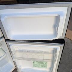 2ドア冷蔵庫 87リットル オーヤマ PRC-B092D-B

の画像