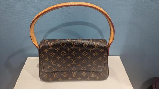 ルイヴィトン モノグラム ミニルーピング ショルダー ハンド バッグ LV
