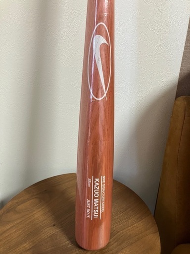 【値下げ1週間限定1000円オフ】【希少】未使用 NIKE ナイキ松井稼頭央モデル一般軟式用 木製バット