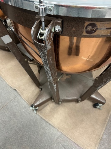 pearl ティムパニ 2台 パール ハンドメイドシンフォニック ティンパニ2