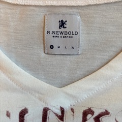 ⑥R.NEWBOLD ロンTの画像