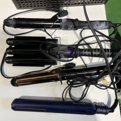 【2/15.15:00】【まとめ売り】　ヘアアイロン　コテ　ストレートアイロン　ウェーブアイロンの画像