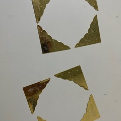 真鍮製コーナー装飾材