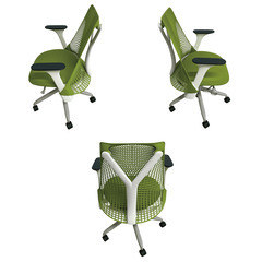 ハーマンミラー セイルチェア HermanMiller Sayl Chair グリーンの画像