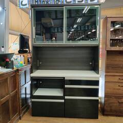 【愛品倶楽部柏店】シギヤマ家具工業 2枚スライド扉キッチンボード...
