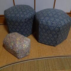 イス二個　正座イス