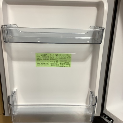 SHARP   シャープ　冷蔵庫　SJ-D15J-H   2022年製   152L