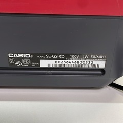 電子レジスター CASIOの画像