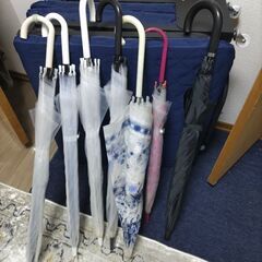 ビニール傘まだまだ使えます7本まとめて