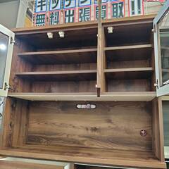【愛品倶楽部柏店】サンウッディ 3枚扉キッチンボード アマンダ 120 OPの画像