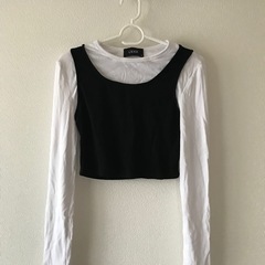 shop cider  ショップサイダー クロップ スリーブ Tシャツ