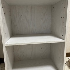 カラーボックス　二段