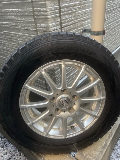 アルミ付き冬タイヤ4本 205/65R/15