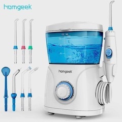 【新品未使用】homgeek 口腔洗浄機　ジェットウォッシャーの画像