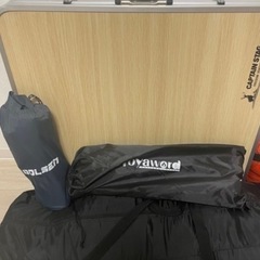 キャンプ道具の画像