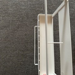 山崎実業(YAMAZAKI) tower 冷蔵庫サイドラックの画像
