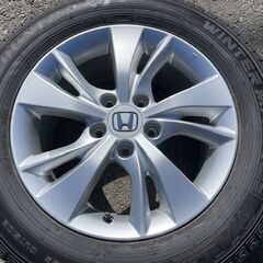 ホンダ ヴェゼル純正中古スタッドレスセット！215/60R16 ダンロップ WM03付き！オデッセイ、ジェイドなどにもの画像