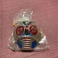 仮面ライダーX (当時物　お面)側面に割れあり