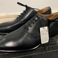 【お取引中】新品　イタリア製　本革　ビジネスシューズ　25cm