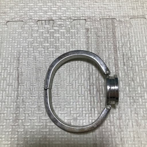 ⭕️BVLGARI  BZ22S   腕時計 12P ダイヤ ブラックシェル クォーツ B-Zero1  シルバーバングル ウォッチ 