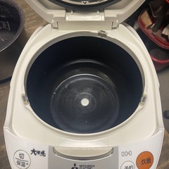 大特価訳アリ品！　三菱　5合炊き炊飯器　2017年製　NJ－NH106　一か月保証付き　【リサイクルショップ道楽屋】の画像