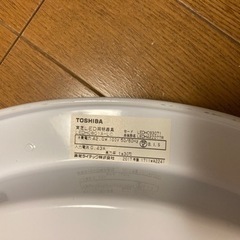 東芝LEDシーリングライト　調光可能リモコン付きの画像
