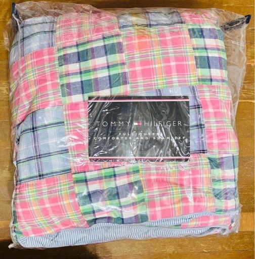 トミーヒルフィガー　クィーンサイズ　掛け布団