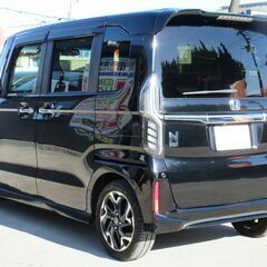 ホンダ　Ｎ－ＢＯＸカスタム　Ｇ・Ｌターボホンダセンシング★1年保証★ロードサービス付　社外ＳＤナビ　ワンセグ　バックカメラ　Ｂｌｕｅｔｏｏｔｈ　両側パワースライド　アダプティブクルコン　ＥＴＣ　ハーフレザー　スマートキー　オートエアコン　オートライト　ＬＥＤヘッド　純１５ＡＷの画像