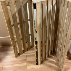 折りたたみ　敷布団用　すのこ　シングル　