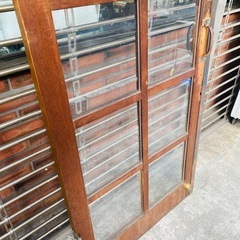 【武蔵小山店】 建具　ドア　扉　アイアン　木製　インテリア　パーテーション　衝立て　検　door iron wood industrial  vintage antique ビンテージ　アンテーク　関家具　knot antiques DIY リノベーション　古民家　レトロ　ジャパン　ジャパニーズの画像