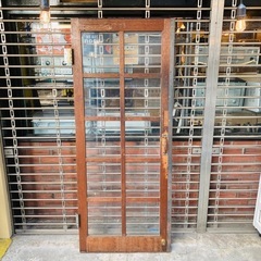 【池上店】 建具　ドア　扉　アイアン　木製　インテリア　パーテーション　衝立て　検　door iron wood industrial  vintage antique ビンテージ　アンテーク　関家具　knot antiques DIY リノベーション　古民家　レトロ　ジャパン　ジャパニーズ