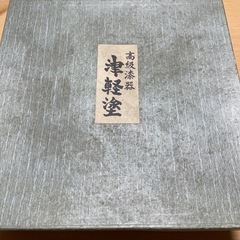 高級漆器
津軽塗り(菓子入れ )