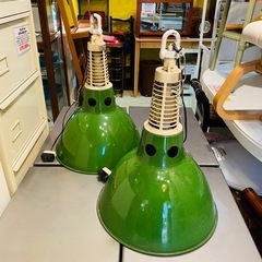 売約済み【武蔵小山・池上】 琺瑯　ホーロー　ペンダントライト　天...