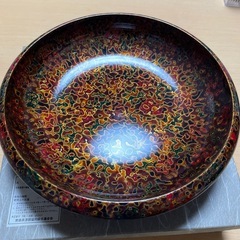 津軽塗り(菓子入れ)①の画像