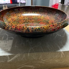 津軽塗り(菓子入れ)①の画像