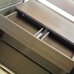 ニトリ 3段チェスト 木目調 リモック 配達設置対応の画像