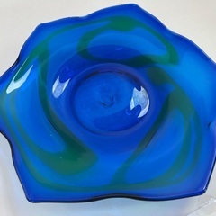 琉球ガラスのお皿　１枚2,000円の画像