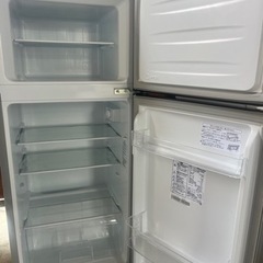 ハイセンス2ドア冷凍冷蔵庫　HR-B12AS  120L   19年製