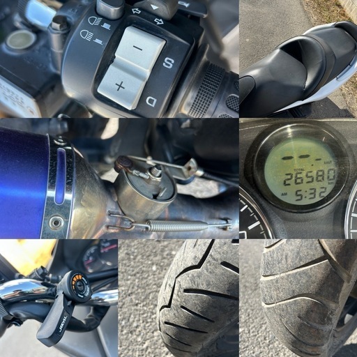 ⭐️自賠責令和8年5月付^_^MF08フォルツァZ250⭐️バッテリー・プラグなど新品交換で快調⭐️ちょいカスタム車⭐️
