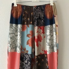 shop cider ショップサイダー パッチワーク フレアパンツの画像