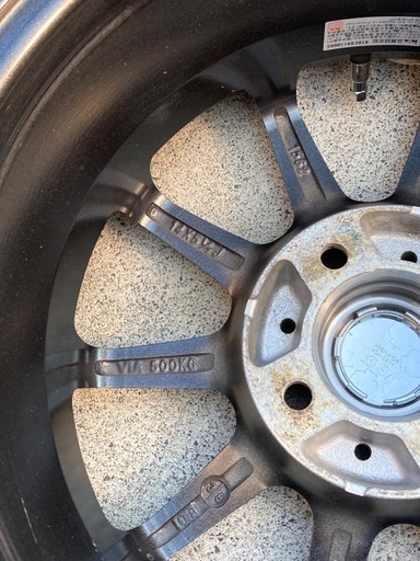 [値下げ] 175/65R14 スタッドレスタイヤ&アルミホイール4本セット4穴PCD100 +38