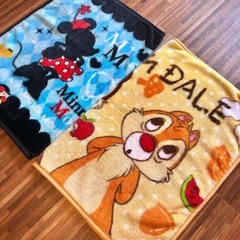 新品＆美品2枚セット ディズニー ブランケット ミッキミニー チ...