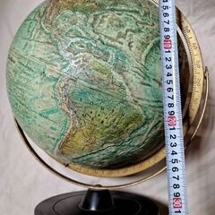 昭和レトロ アンティーク・地球儀の画像