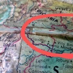 昭和レトロ アンティーク・地球儀の画像