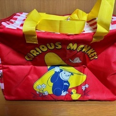 おさるのジョージ保冷バッグ トートバッグの画像