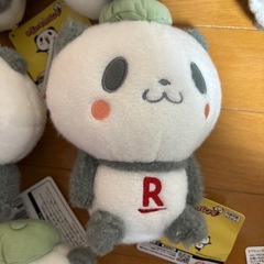 お買い物パンダ小パンダもふもふぬいぐるみの画像