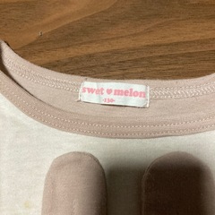 68　長袖　シャツ　130の画像