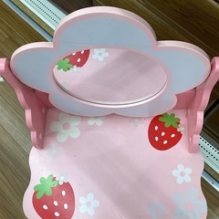 【トレファクマーケット久喜店】mother garden　1面ドレッサー　傷･ハガレありの画像