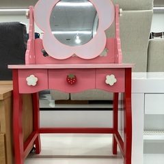 【トレファクマーケット久喜店】mother garden　1面ドレッサー　傷･ハガレありの画像